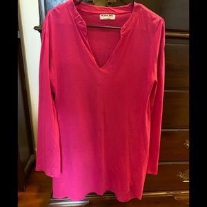 Michael Stars Pink Tunic OS
